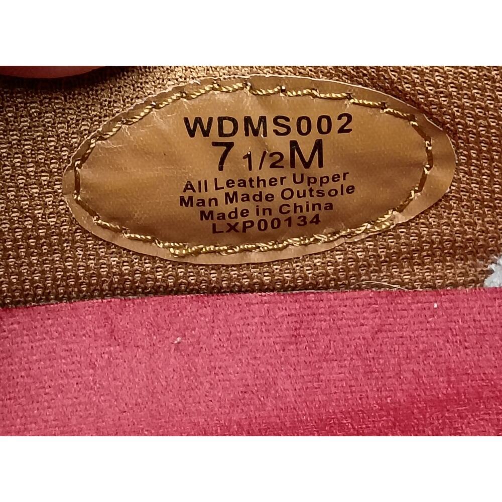 Twisted X Driving Moc Shoes Womens 7.5 Tan Slip On Leather Casual Comfort - Picture 4 of 6
